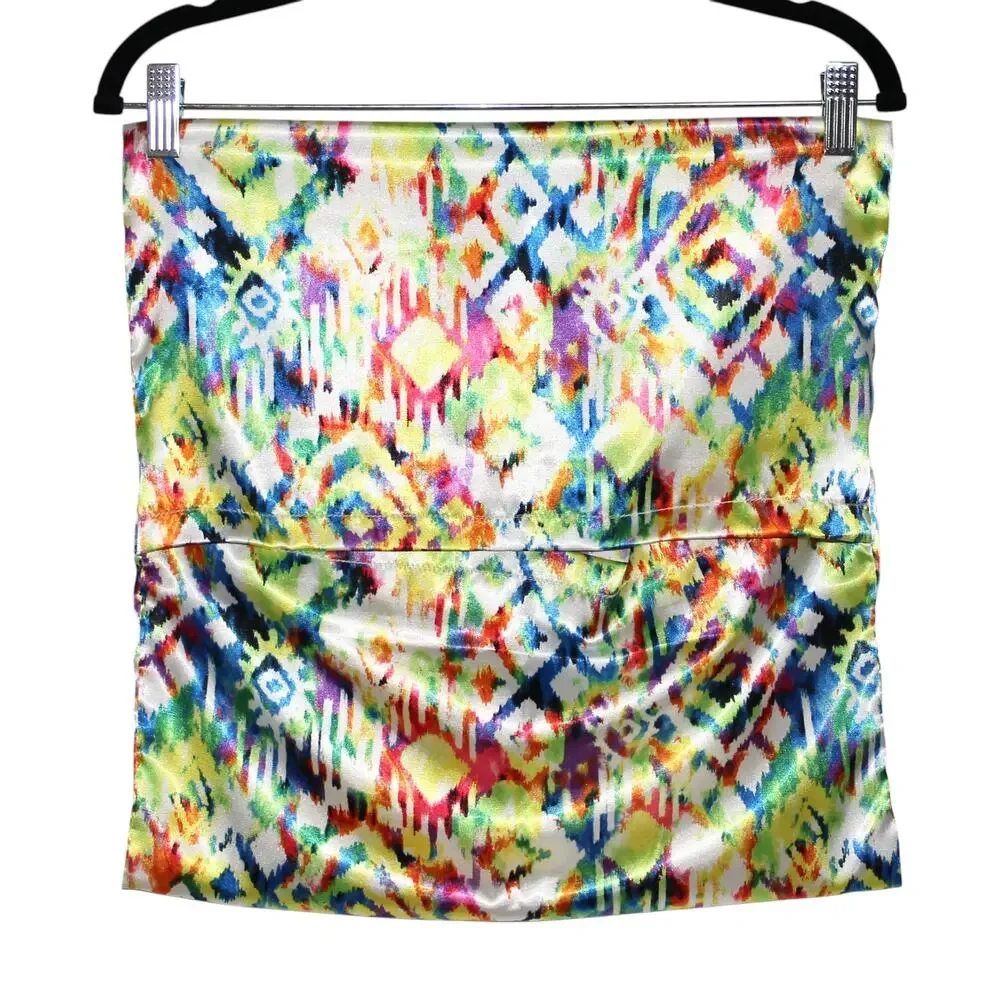 Decorative Pillow Case Silky Colorful 16”x16” Handmade